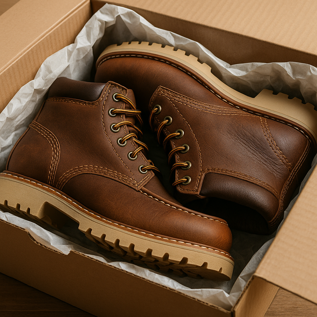 Steel-Toe Work Boots